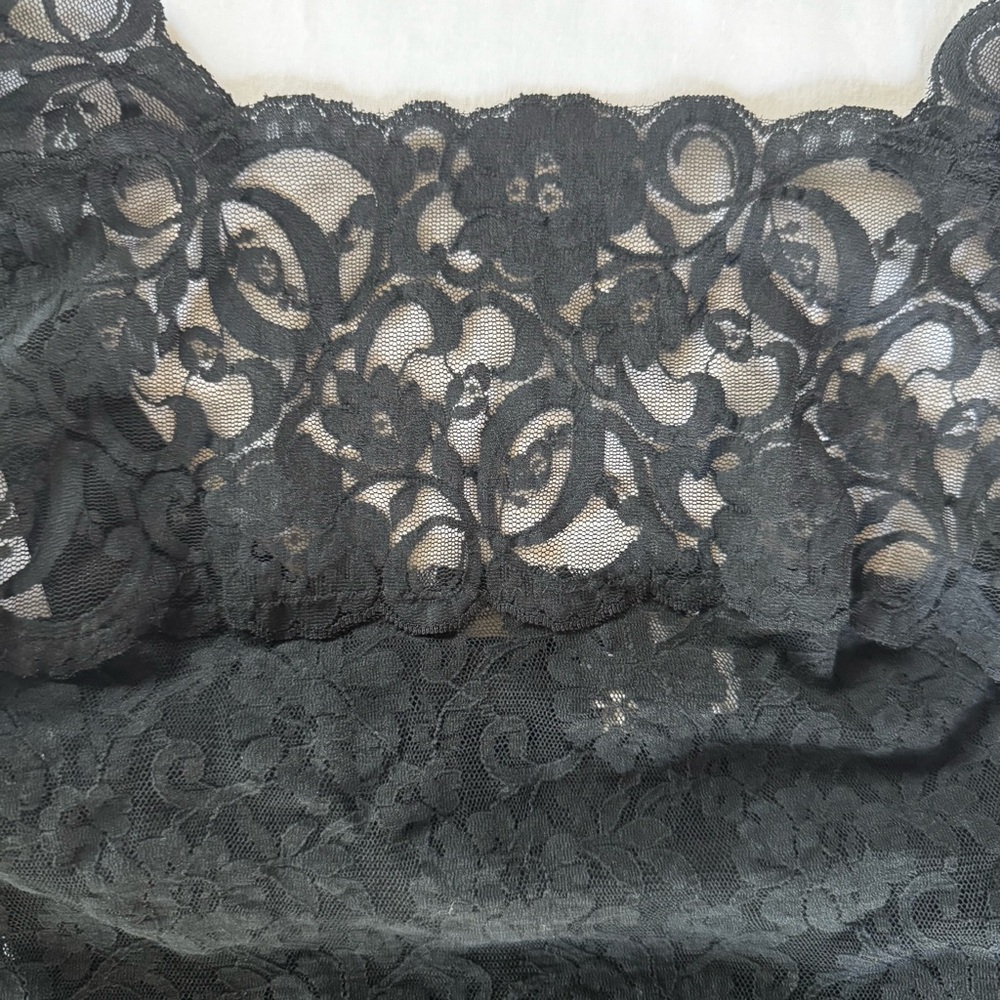 Vintage Camisole, Black Lace, Women’s Large - Picture 7 of 8